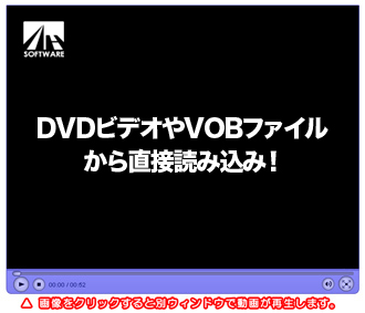 DVDの読み込みと音声選択